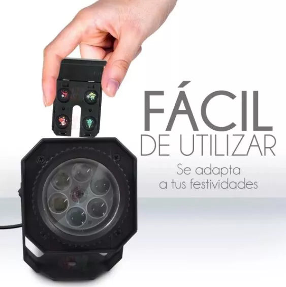 Proyector de luz led Navidad y Hallowen